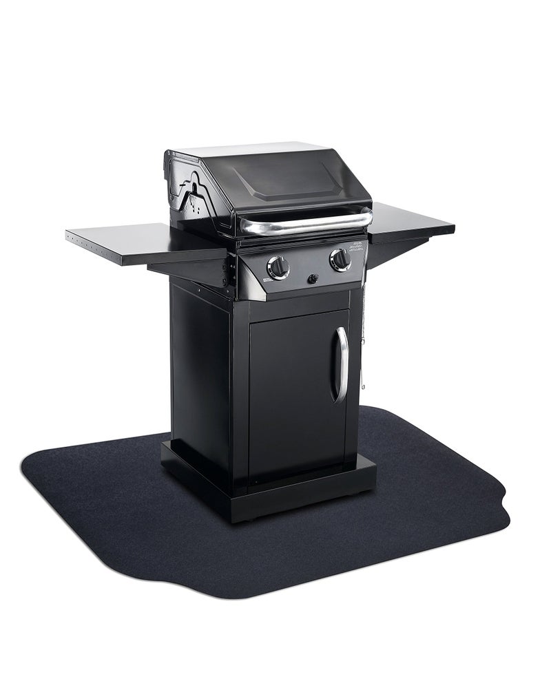 GRILLTEX 9M-110-30C-4L Protective Spills and Splatters Deck and Patio Mat, 30" x 48", Black - Image 3